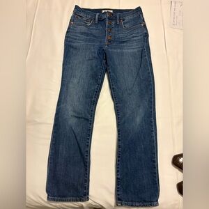 Madewell button fly jeans